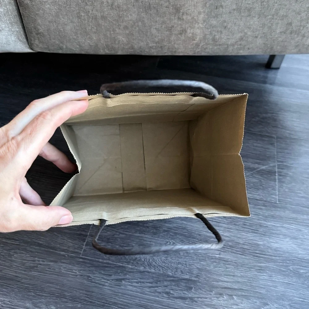 Black Gift Bags Paper Bags Set of 12 small medium New